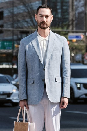 ITALY GUABELLO 린넨 혼방 자켓_블루 (릴렉스핏)_SJAWB92NSL