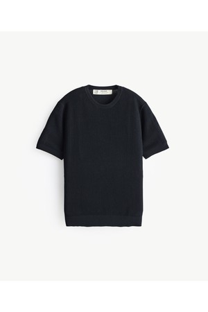 아이스쿨링 라운드넥 반팔니트_블랙_0KTXB02HSB