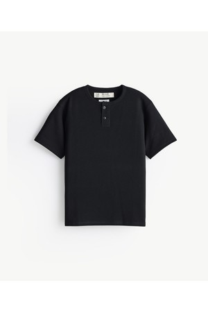 아이스쿨링 헨리넥 티셔츠_블랙_0TSXB22OSB