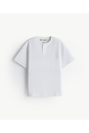 아이스쿨링 헨리넥 티셔츠_화이트_0TSXB21OSW