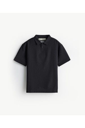 에어리 플리츠 카라티_차콜_0TSXB13HSC