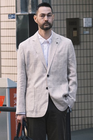 린넨 100% 프리미엄 자켓_아이보리 (클래식핏)_DJAXB10CSI