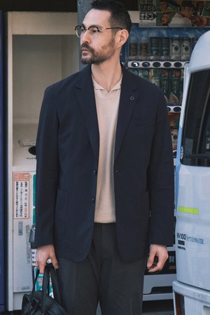 쿨 라이트 경량 자켓_네이비 (클래식핏)_DJAXB01CSN