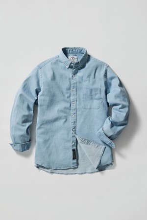 6.5oz 소프트 데님 셔츠_연청 (레귤러핏)_JDSXZ35CSL