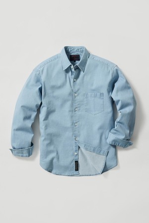 6.5oz 소프트 데님 셔츠_연청 (릴렉스핏)_JDSXZ31OSL