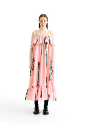 STELO P DRESS PINK 스텔로피 원피스 핑크