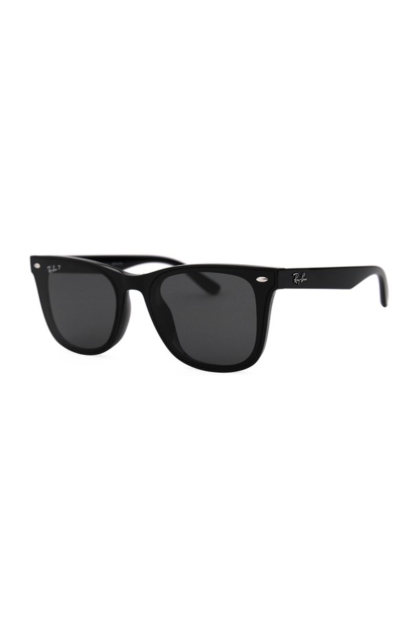 RAY BAN - 안경테/선글라스 - 레이밴 RB4391D 601 81 65 공식수입 스퀘어 뿔테 플랫바 아시안핏 편광 레이벤 선글라스