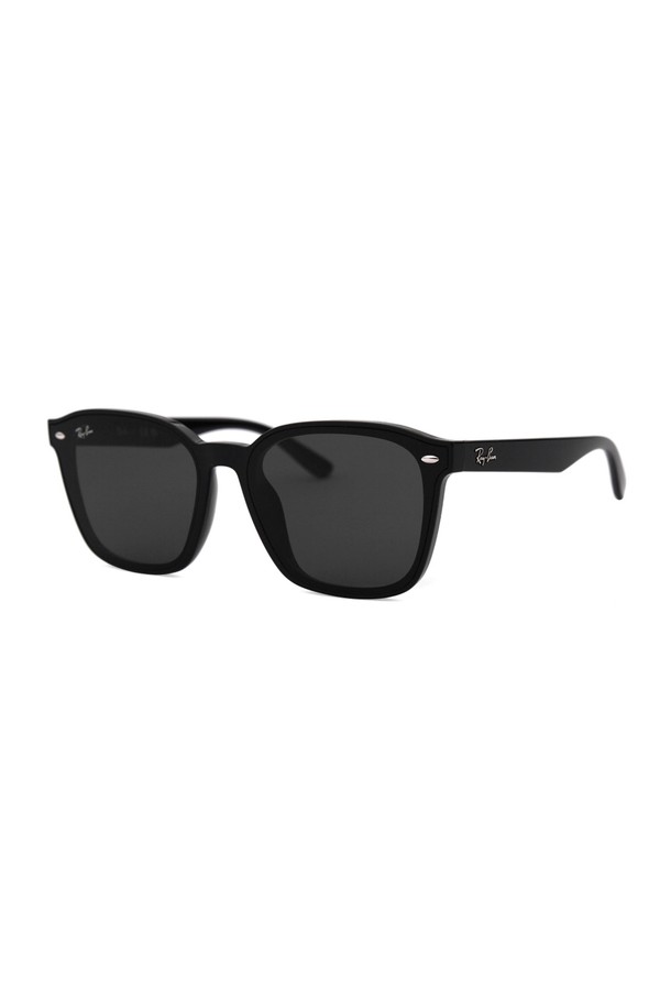 RAY BAN - 안경테/선글라스 - 레이밴 RB4392D 601 87 66 공식수입 스퀘어 뿔테 플랫바 아시안핏 레이벤 선글라스