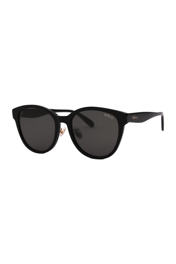 Mulberry Eyewear - 기타소품 - 멀버리 SML 231G 0700 라운드 뿔테 오버사이즈 선글라스