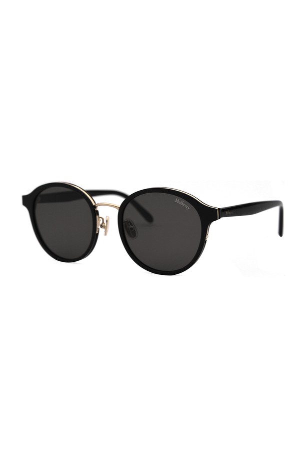 Mulberry Eyewear - 기타소품 - 멀버리 SML 238G 0700 라운드 콤비 뿔테 선글라스