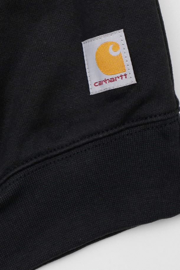 Carhartt - 긴팔티셔츠 - 칼하트 맨투맨 K124-BLK