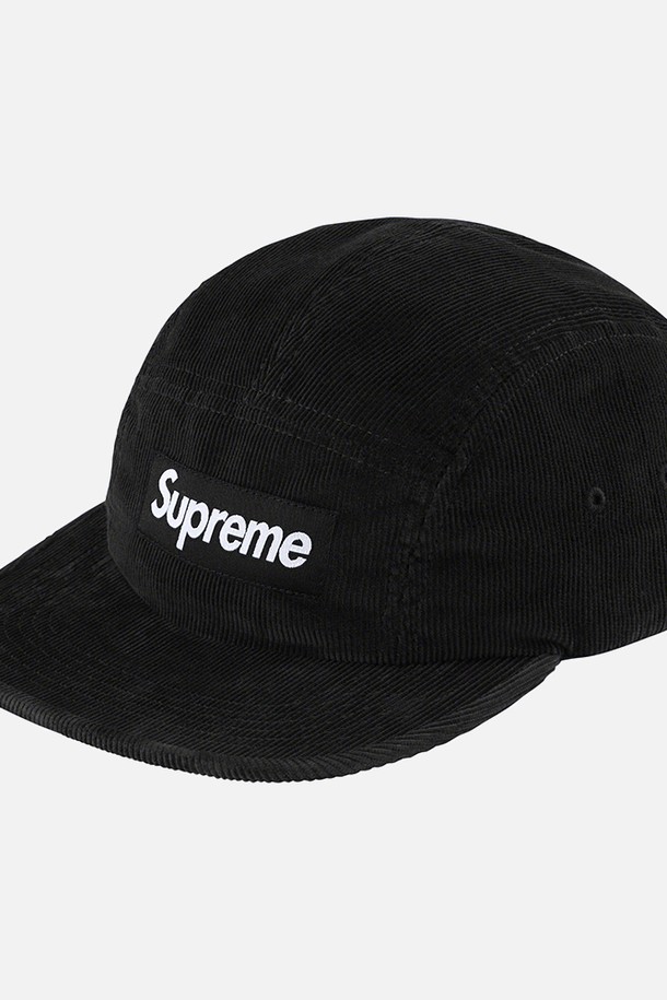 SUPREME - 모자 - 슈프림 코듀로이 캠프 캡 FW23H150-BLACK