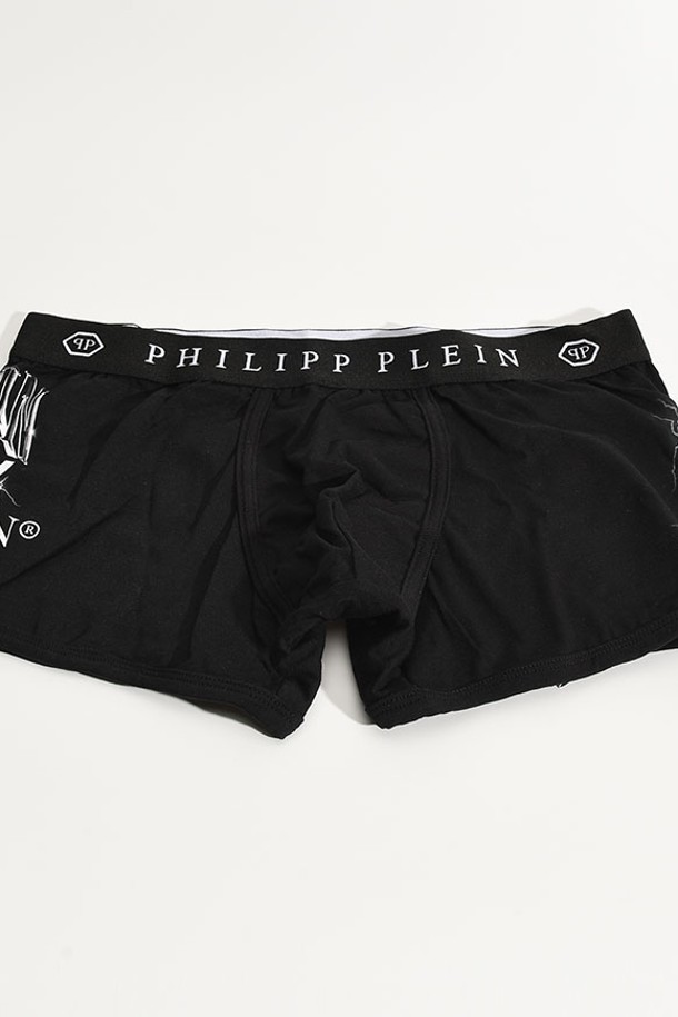 PHILIPP PLEIN - 언더웨어 - 필립플레인 MUY0332 타이거 복서 브리프(블랙) MUY0332 PTE003N 0202