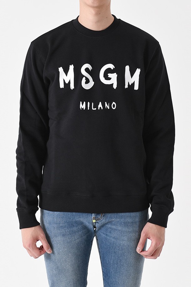 MSGM - 스웨트셔츠 - 엠에스지엠 2000MM513 레귤러핏 맨투맨(블랙) 2000MM513 200001 99