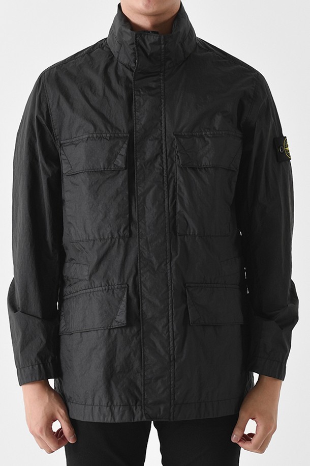 STONE ISLAND - 블루종/점퍼 - 스톤아일랜드 42423 멤브리나 3L TC 자켓(블랙) 781542423 V0029