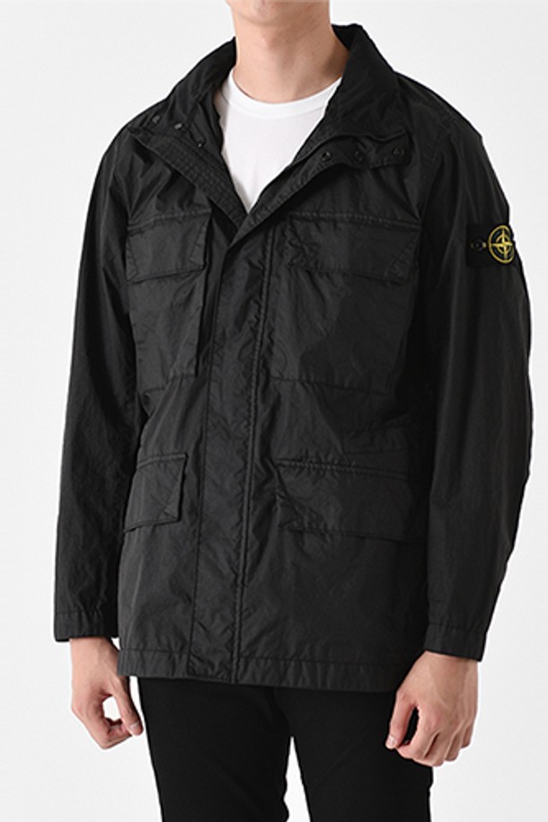 STONE ISLAND - 블루종/점퍼 - 스톤아일랜드 42423 멤브리나 3L TC 자켓(블랙) 781542423 V0029