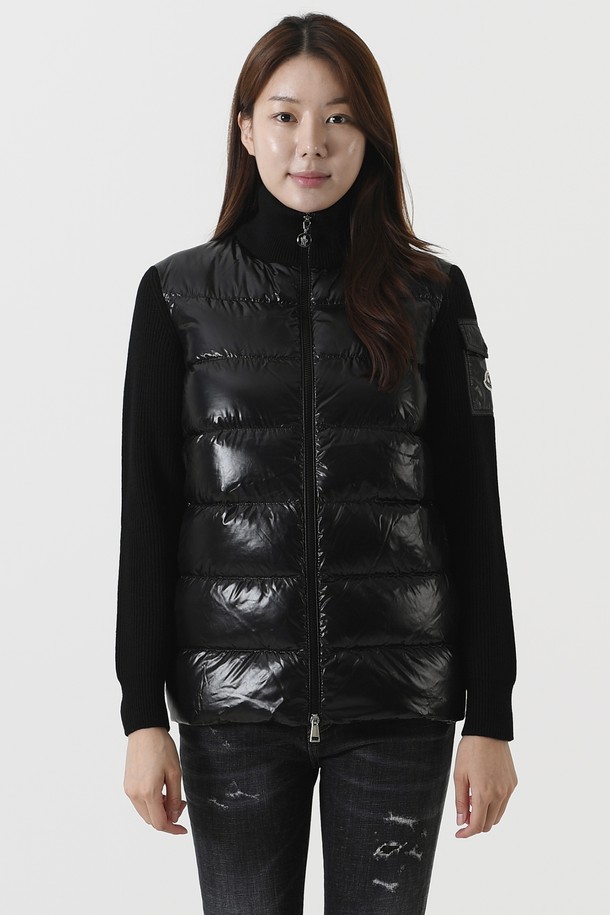 MONCLER - 자켓 - 몽클레어 9B000 패딩 집업자켓(블랙) J2 093 9B00013 M1131 999