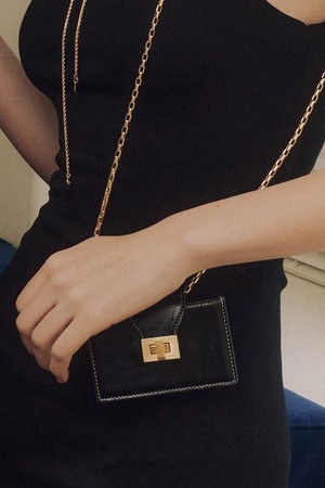 Echell Taylor Wallet [Black_gold]