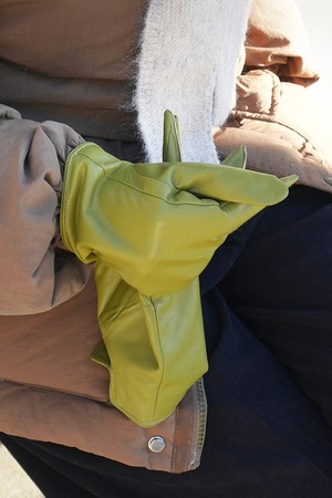 Lambskin winter glove