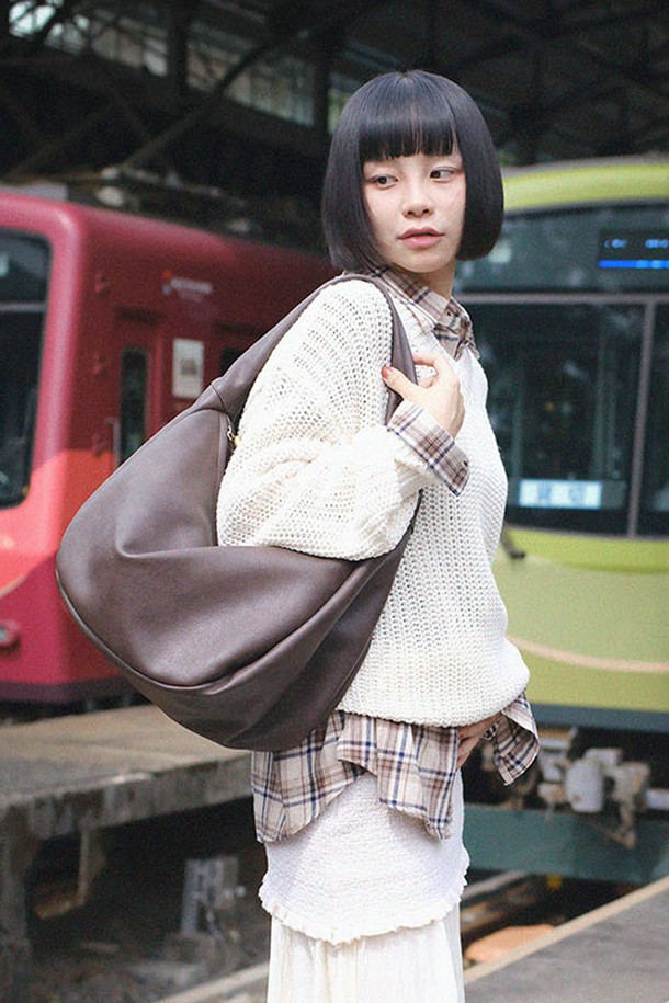 DENU - 숄더백 - ETHER Bag [Brown]