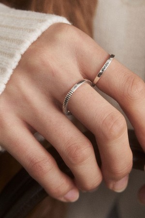 [sv925]Even ring [THICK 13, THICK 15]