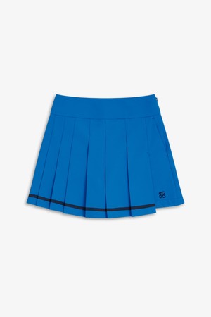 플리츠형 큐롯팬츠_BLUE-a