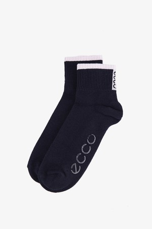 ECCO 솔리드 중목양말_NAVY-a