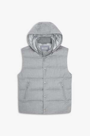 울 블렌드 다운 VEST_GREY-a