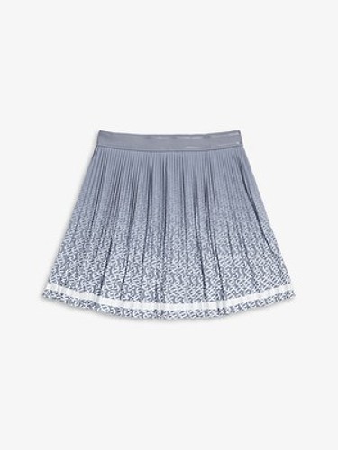 ECCO WAVE 그라데이션 플리츠 스커트 (GREY)-a
