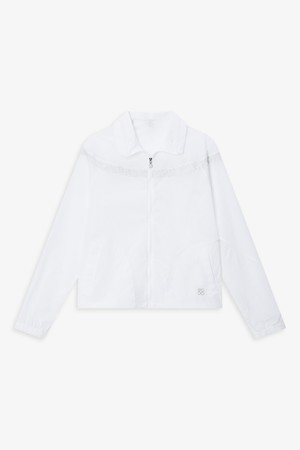 경량 타공 바람막이_WHITE-a