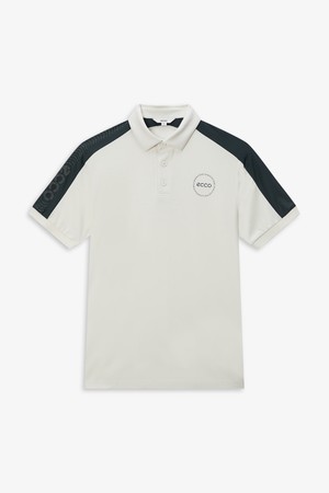 컬러 블록 카라 티셔츠_IVORY-a