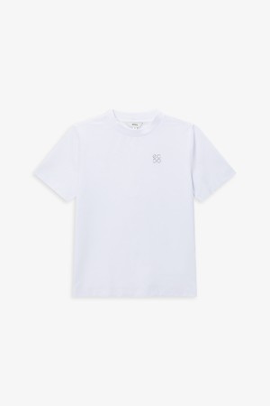 라이프 라운드 넥 티셔츠_WHITE-a