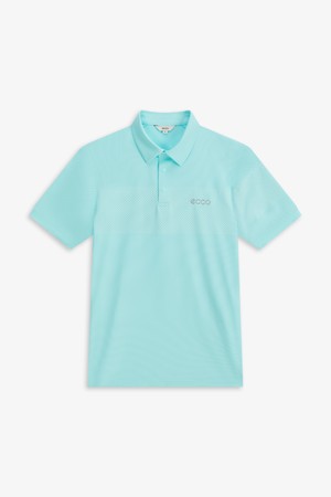 보더 카라 반팔 티셔츠_GREEN-a