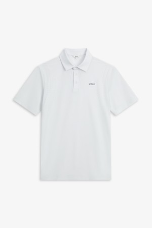 카라 타공 반팔 티셔츠_GREY-a