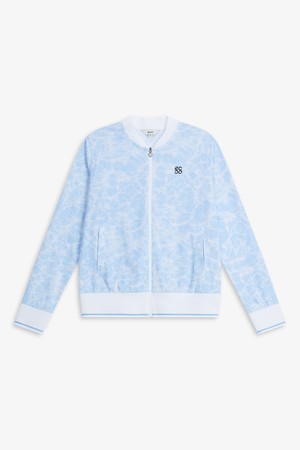 물결 패턴 풀집업_BLUE-a