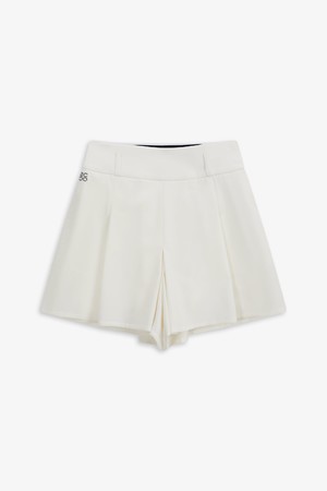 와이드 플리츠 치마바지_WHITE-a