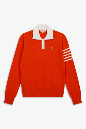 컬러블럭 풀오버_ORANGE-a