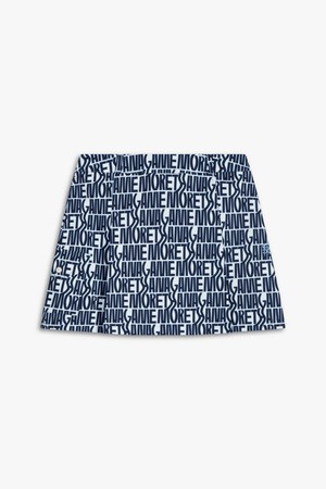 패턴 스커트_NAVY-a