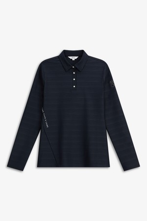 자가드 티셔츠_BLACK-a