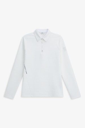 자가드 티셔츠_WHITE-a