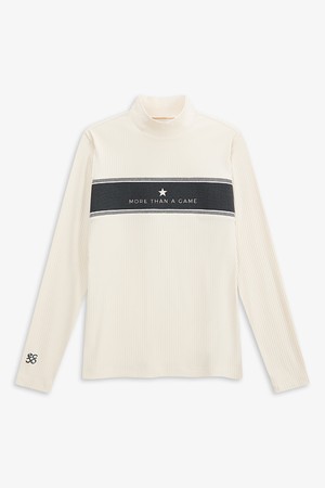 STAR 골지 에리 티셔츠_IVORY-a