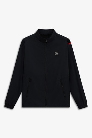 두잉 스트레치 바람막이 점퍼_BLACK-a