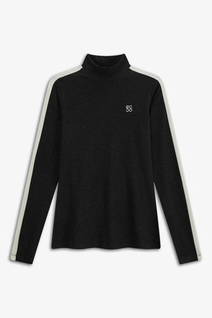 소매 벨벳 트리밍 베이스레이어_GREY-a