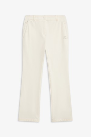 기모 트리코트 부츠컷 팬츠_IVORY-a