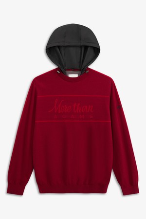 STAR 변형넥 앞뒤반전 방풍 풀오버_RED-a