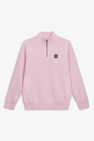 우븐 하이브리드 방풍 풀오버_PINK-a