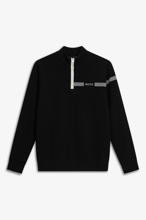 하프집업 방풍 풀오버_BLACK-a