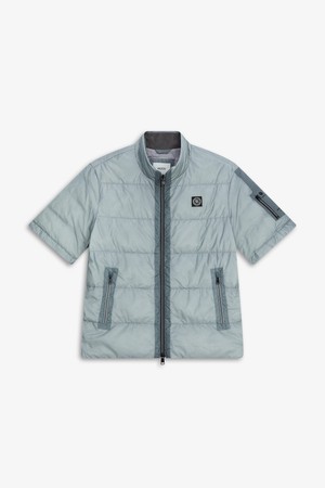 STAR 립조직 반팔 다운_GREY-a