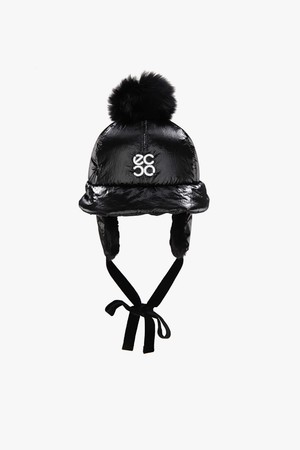 WOMEN 겨울 여성 퀼팅 햇_BLACK-a