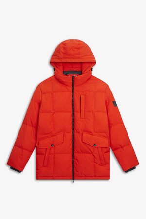 와샤 소재 중힙기장 다운_ORANGE-a